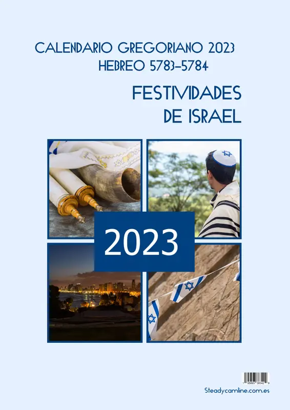 Calendario Hebreo Gregoriano 2023