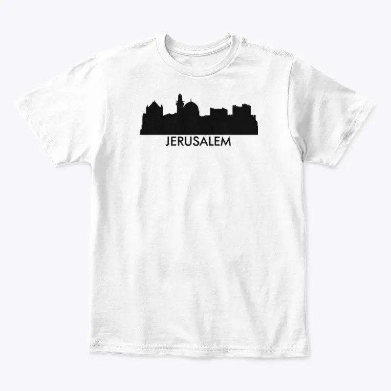 Camiseta con Skyline de Jerusalén